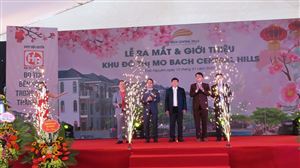 Lễ ra mắt và giới thiệu khu đô thị Mỏ Bạch Central Hills ngày 12-01-2020 tại Thái Nguyên