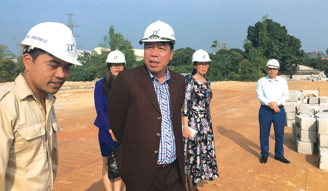 Ông Vũ Văn Trường - Chủ tịch HĐQT kiêm Tổng Giám đốc Công ty Cổ phần đầu tư xây dựng Thiên Lộc